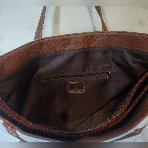 B.o.c  White Leather BOC Bag - Picture 7 of 16